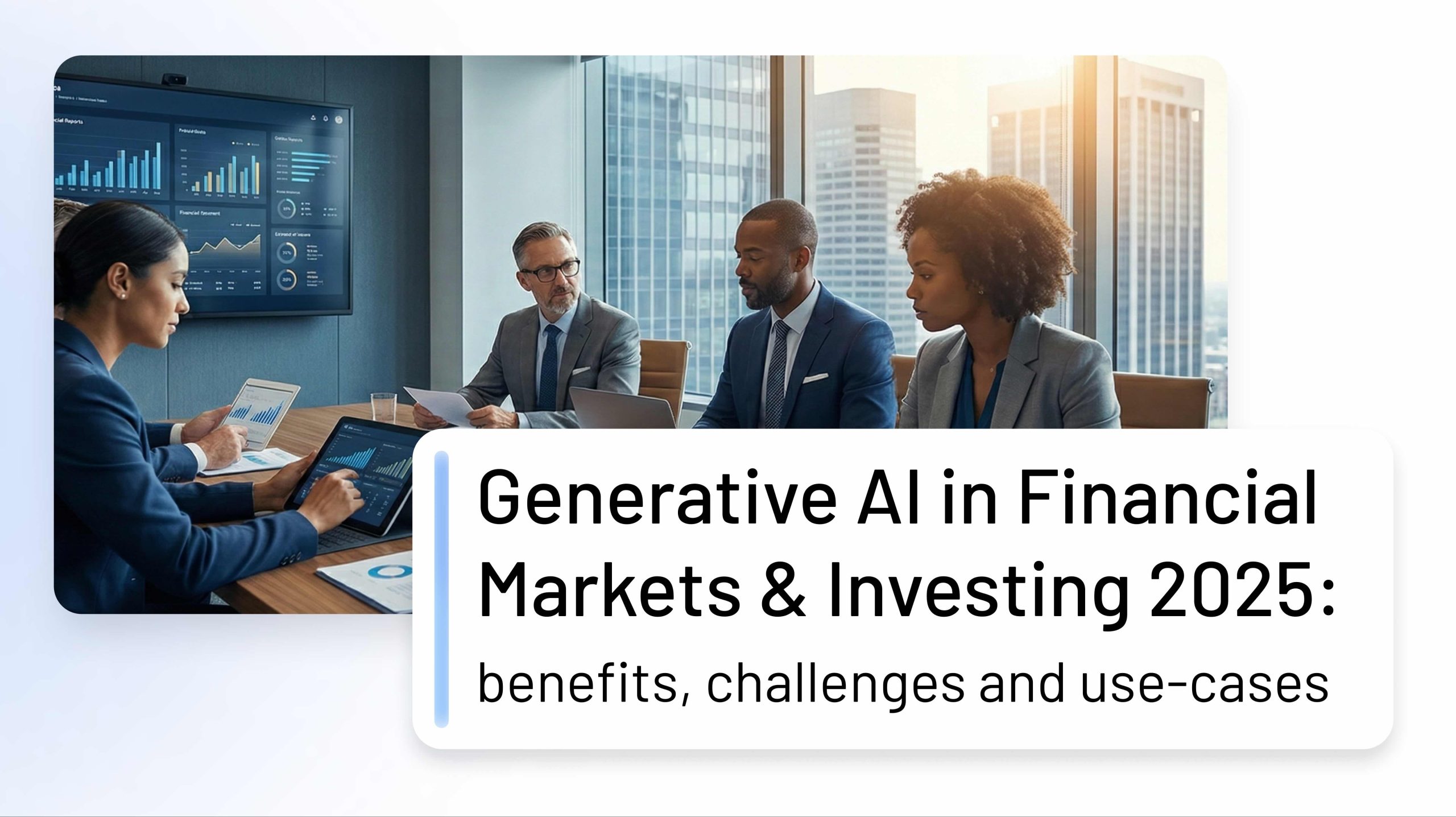Generative AI in Financial Markets & Investing 2025